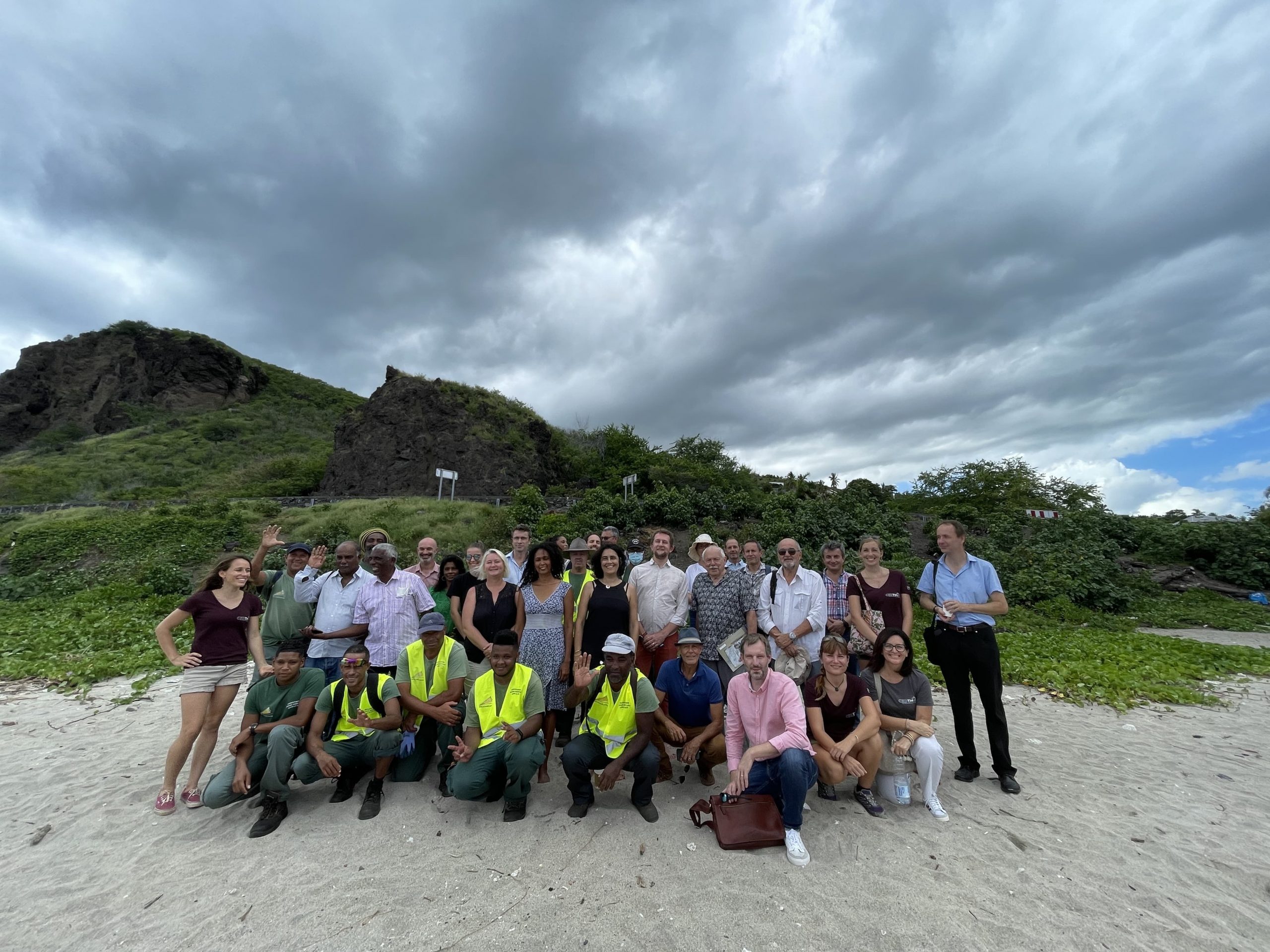 Participants de l'ouverture du séminaire seminaire CEDTM Tamarun protection tortues